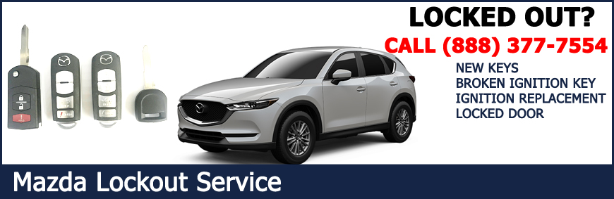 mazda car key replacement and lockout service